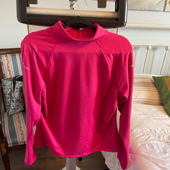 Quarter zip fleece lined active top - Picture 2 of 3